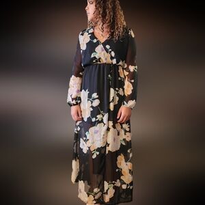 Floral maxi